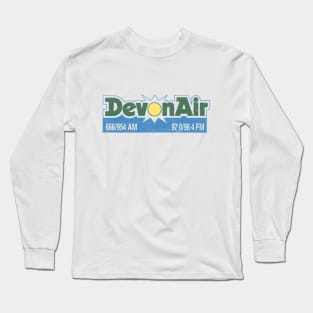 Retro 80s Devon Air Radio Long Sleeve T-Shirt